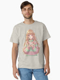 Cozy Cocoa Cute Anime Girl Holiday Sweater Graphic Classic T Shirt Sweater High Search Demand Futuristic Style
