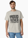 Proud Father of a Few Dumbass Kids - Humorous Fathers Day Apparel Chaos - Proud Dad of Some Quirky Offspring T-Shirt
