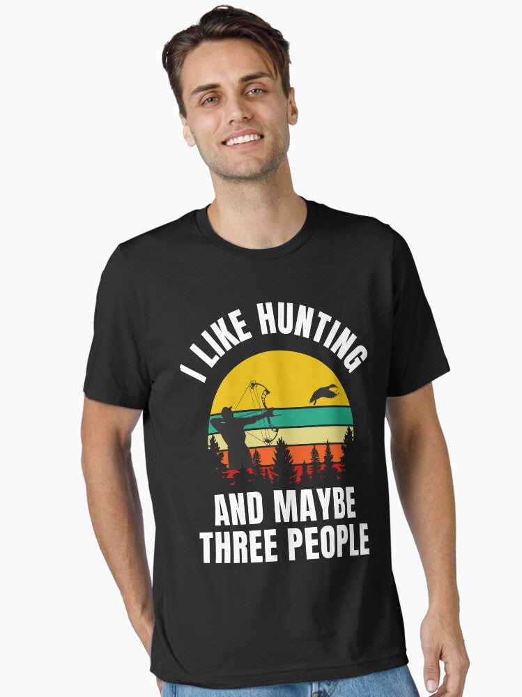 Hunting Duck With Compound Bow T-Shirt