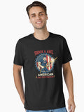 Electrician T-Shirt Shock & Awe Electrician Patriotic Logo