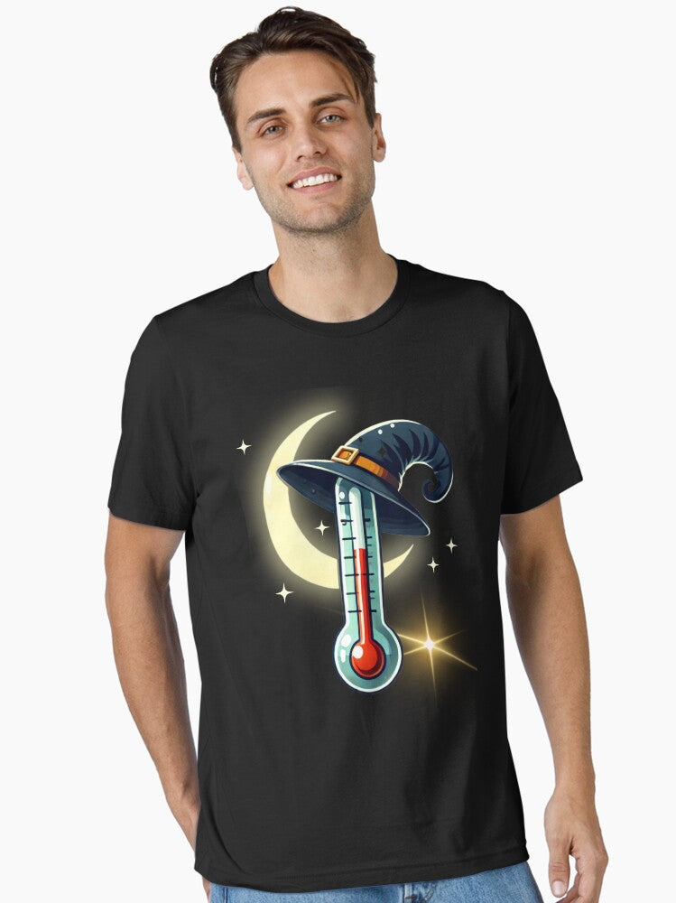 Witch Thermometer Hot Flash Magic Icon T Shirt