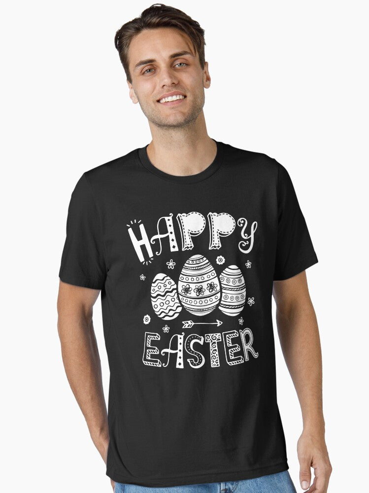 Happy Easter T Shirt Women Men Kids Boys Girls Bunny Eggs T-Shirt
