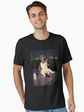 Smoking Cool Cat Essential T-Shirt | Graphic T-Shirt for Unisex
