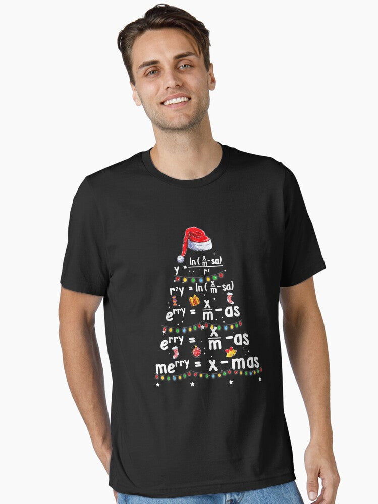 Geometry Math Science Teacher Christmas T-Shirt Essential T-Shirt | Premium Unisex T-Shirt, Trending Graphic Tee