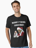 Bad movie Santa - Merry F cking Christmas Essential Essential T-Shirt | Premium Unisex T-Shirt, Trending Graphic Tee