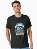 Weekend Forecast, Fishing With a Chance of Drinking. Funny Gift Idea for Men or Women Who Drink While Fishing. T-Shirt