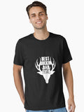Best Buckin' Dad Ever Deer Hunting Gift T-Shirt
