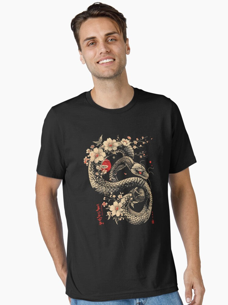 Year Of The Snake 2025 Lunar Zodiac Essential T-Shirt | Premium Unisex T-Shirt, Trending Graphic Tee