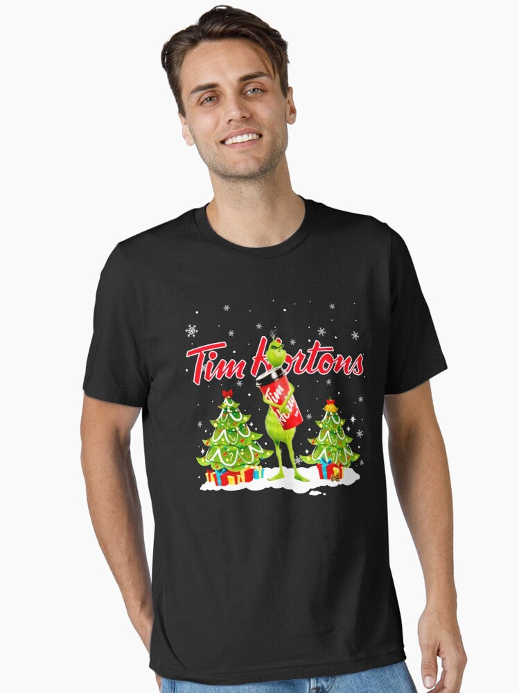 Christmas g-rinch Sweater g-rinch Hold Tim Hortons Gifts For Men and Women Gift Christmas Day Essential T-Shirt | Premium Unisex T-Shirt, Trending Graphic Tee