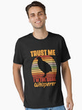 Trust Me Retro Vintage Quail Whisperer Bobwhite Quail Hunter T-Shirt