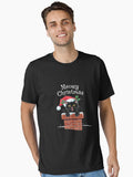 Christmas Pajamas Men Women Kids Christmas Outfit Cute Cat Essential T-Shirt | Premium Unisex T-Shirt, Trending Graphic Tee