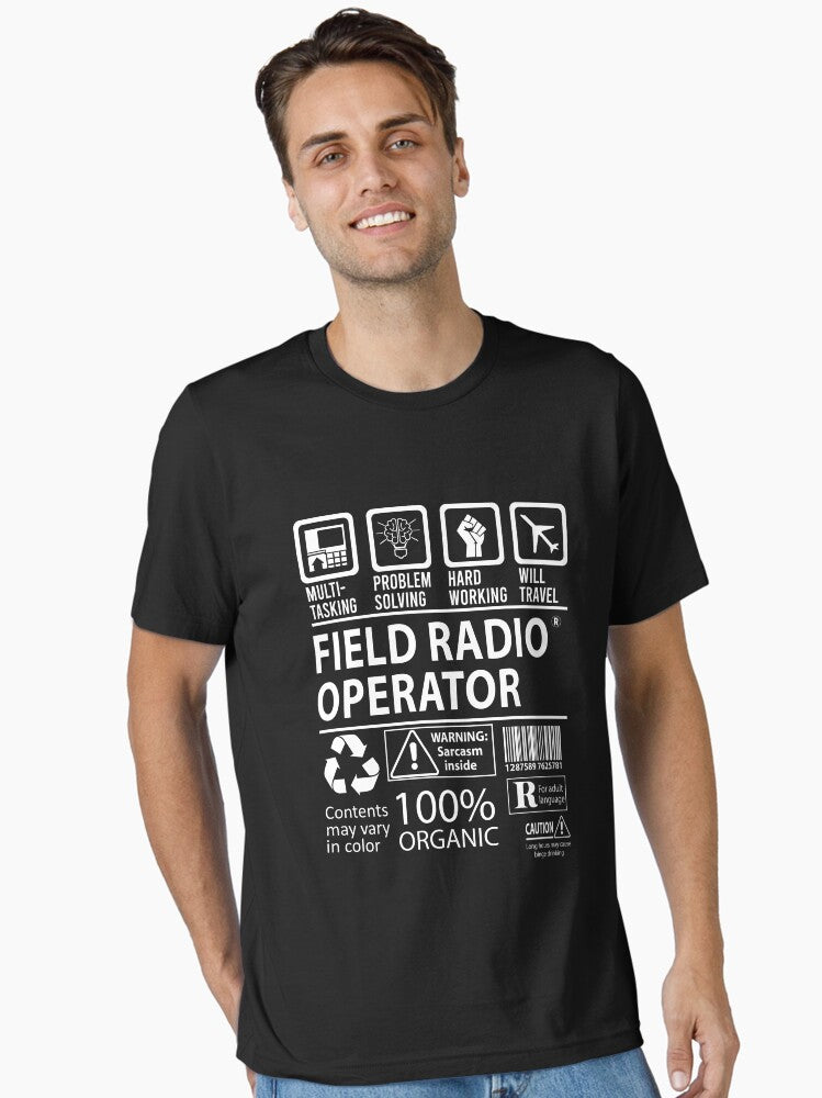 Field Radio Operator Multitasking Certified Job Gift