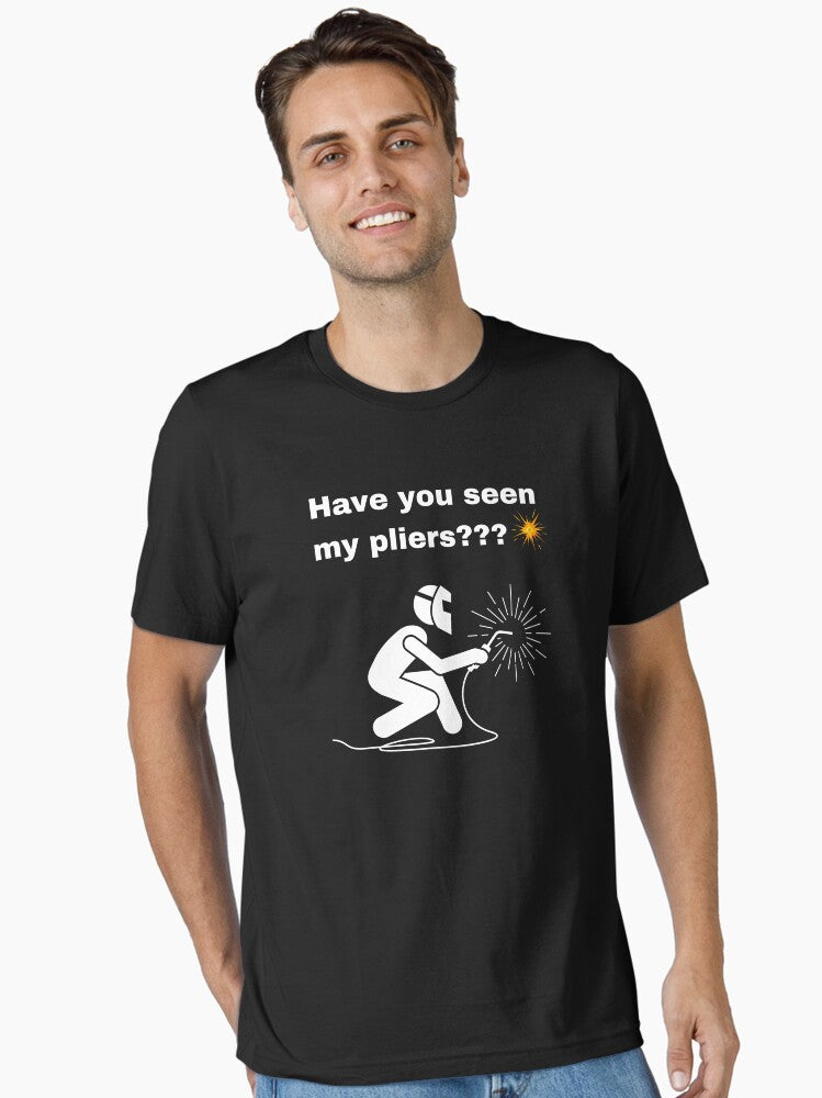 Funny Welding Humor Black Background