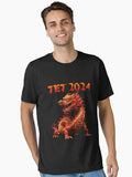 Tet 2024 Year of the Dragon Vietnamese New Year Essential T-Shirt | Premium Unisex T-Shirt, Trending Graphic Tee