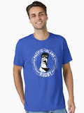 Easter Island Head Rugby Fan - White Text Essential T-Shirt | Graphic T-Shirt for Unisex