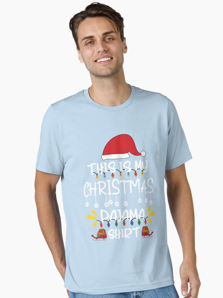 This Is My Christmas Pajama Shirt Funny Matching Family Christmas Essential T-Shirt | Premium Unisex T-Shirt, Trending Graphic Tee