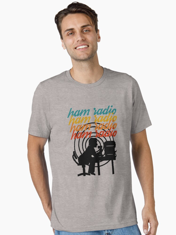 Retro Colors Amateur Ham Radio Operator