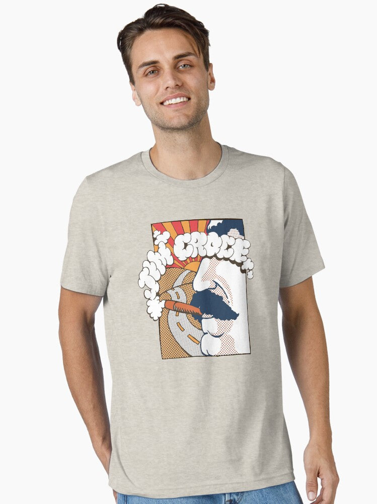 Jim Croce color dot matrix 70s design Essential T-Shirt | Graphic T-Shirt for Unisex