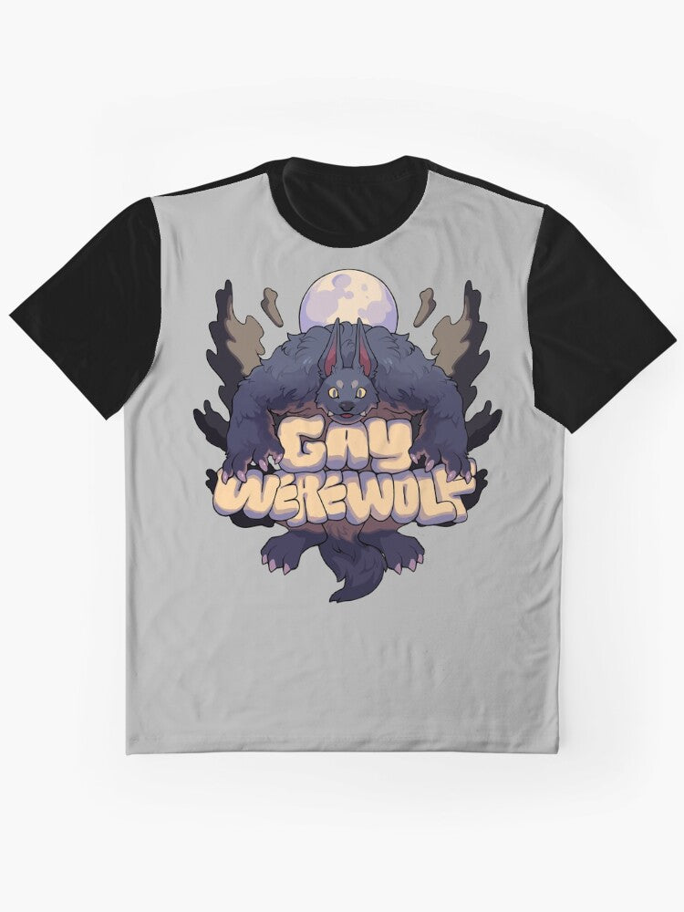 Gay Werewolf Graphic T Shirt Clean Design