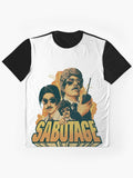 Beastie Boys Sabotage Graphic T Shirt Clean Design