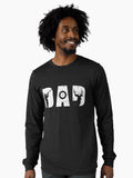 Dad's Hunting, Fathers Day Gift for Hunting, Dad Hunting Long Sleeve T-Shirt