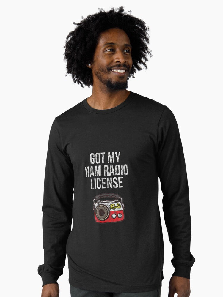 Got My Ham License Design With A