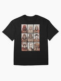 80s Cartoon Villains Gallery Retro Mugshot Mashup B Oversized T Shirt Ceramic Mug Minimal Style
