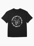 Don't Let the Cats Out or the Cops in Oversized T-Shirt