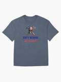 Dirty Beards Built This Country Skull Oversized T-Shirt