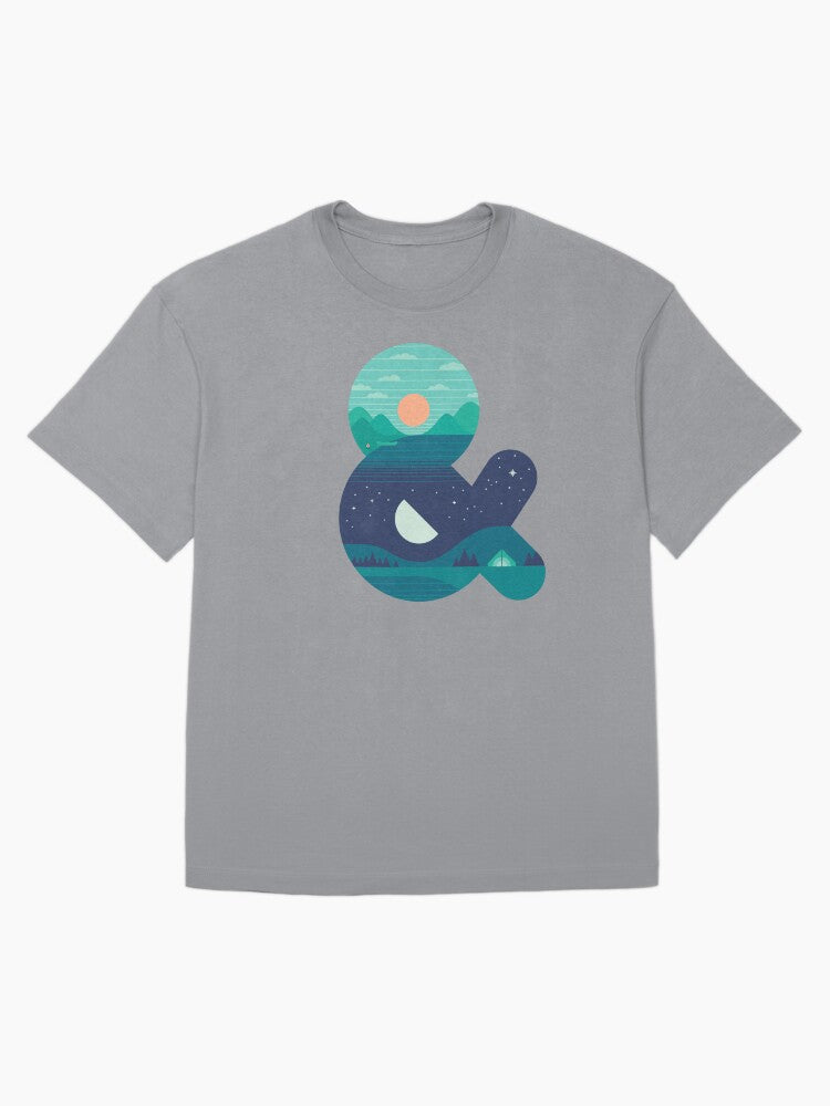 Day Night Oversized T Shirt Everyday Wear