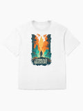 Embrace Adventure Jungle Ruins Adventurer Oversized T Shirt Everyday Wear