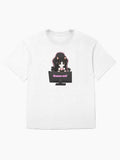 Miso the Black Cat Gamer Sticker Oversized T-Shirt