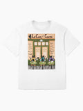 Le Cafe Des Chats Oversized T-Shirt