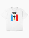 1416 Yaqui Flag 2 Oversized T-Shirt