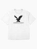American Eagle Black Oversized T-Shirt