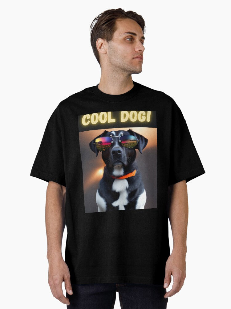 Pawsome Style Unleash Your Cool with this Doggy Tee Oversized T Shirt T Shirt Viral TikTok Tech Vibe