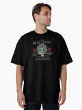 Clan MacLeod of Assynt tartan crest family reunion Highland Games Oversized T-Shirt | Premium Unisex T-Shirt, Trending Graphic Tee