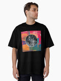 Colorful Abstract Art Oversized T-Shirt | Graphic T-Shirt for Unisex