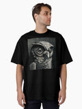 Pewter Owl Oversized T Shirt T Shirt Streetwear Style Tech Vibe