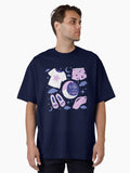 Life Is Better In Pajamas Oversized T-Shirt | Premium Unisex T-Shirt, Trending Graphic Tee