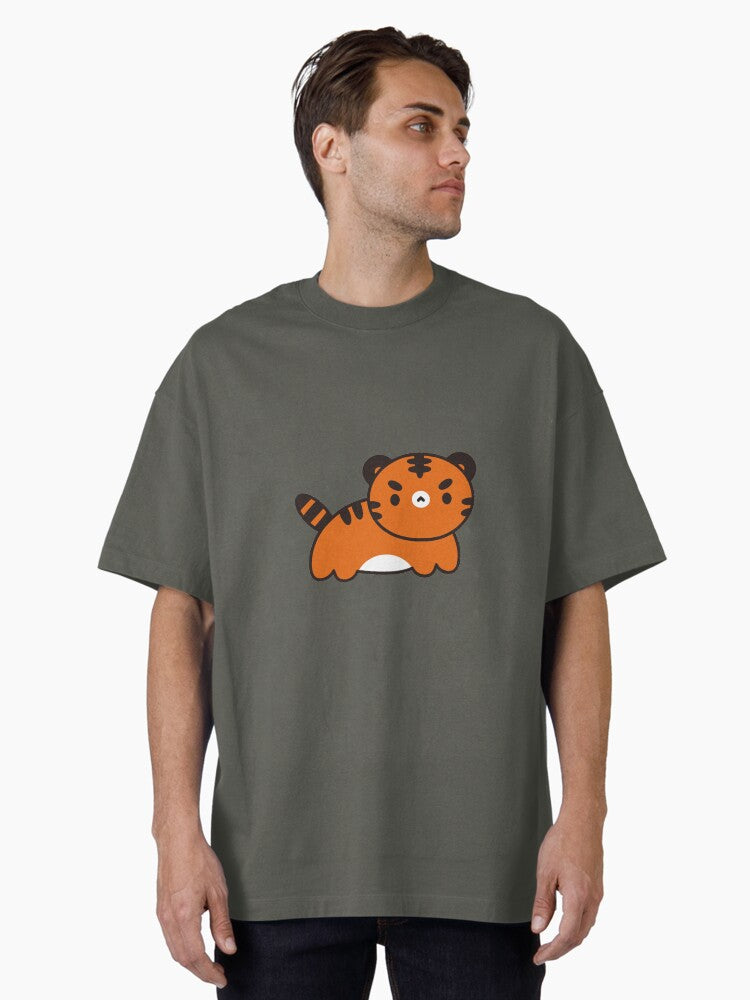 Baby Tiger Oversized T-Shirt | Premium Unisex T-Shirt, Trending Graphic Tee
