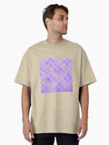 Purple orange patterns Oversized T-Shirt | Graphic T-Shirt for Unisex