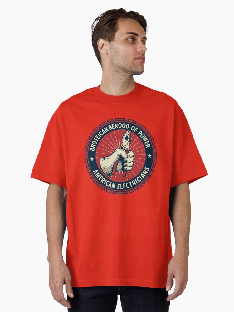 American Electrician T-Shirt Brotherhood of American Electricians Emblem