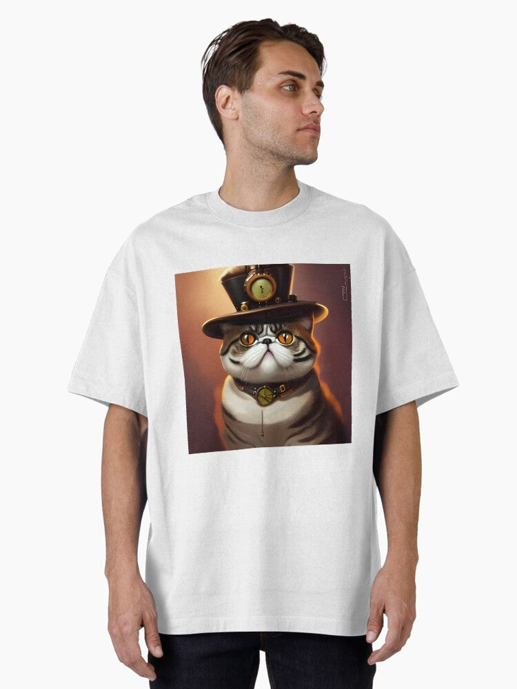 Exotic ShorthAIr punk Oversized T Shirt T Shirt Viral TikTok Futuristic Style