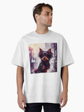 Yorkshire in the City Oversized T Shirt T Shirt Streetwear Style Tech Vibe