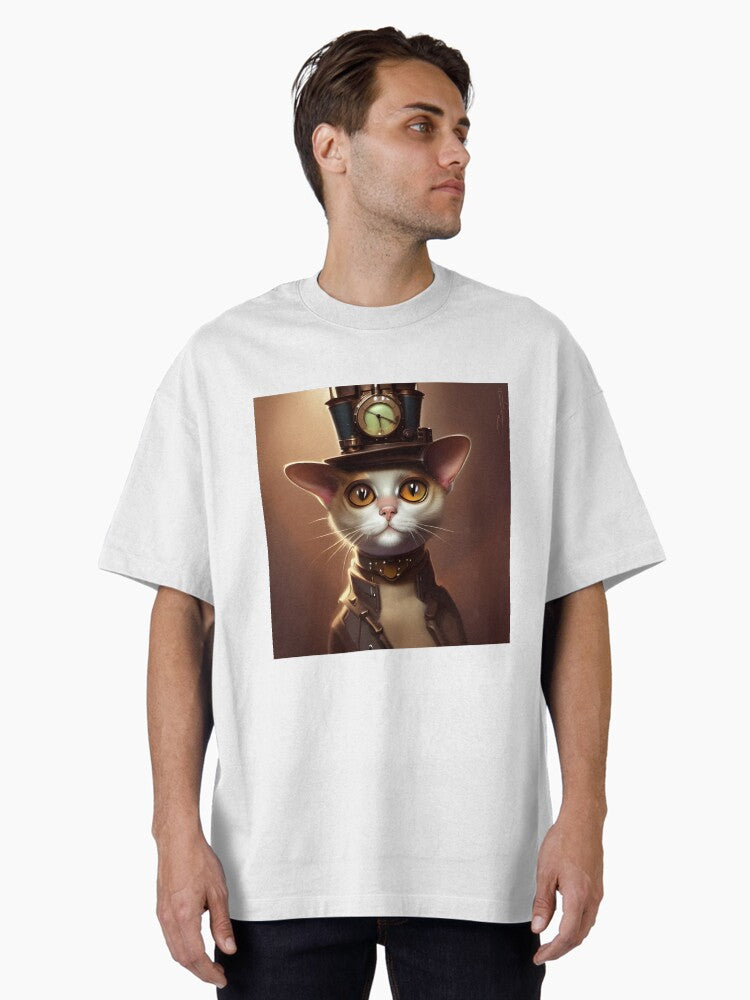 SAImese Punk Oversized T Shirt T Shirt Viral TikTok Tech Vibe