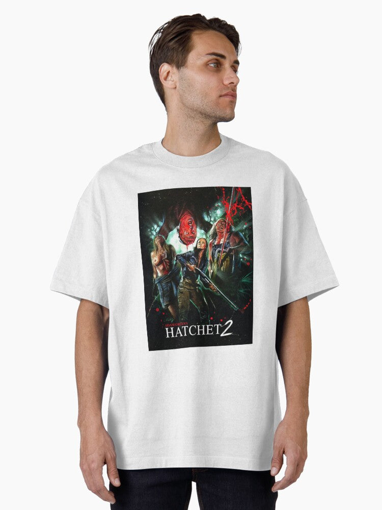 Hatchet horror film Oversized T-Shirt | Premium Unisex T-Shirt, Trending Graphic Tee