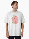 Mental Health Matters Floral Oversized T-Shirt