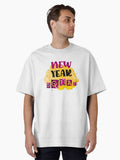 New Year Squad - Happy New Year Gifts Oversized T-Shirt | Premium Unisex T-Shirt, Trending Graphic Tee