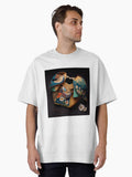 Kimonos Pocket Treasures Digital Painting Oversized T Shirt T Shirt Comfort Fit Daily Wear